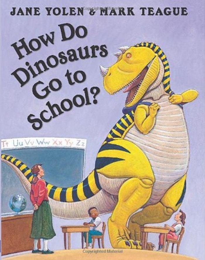 26 Favorite Back to School Books for Kids - How Do Dinosaurs Go To School